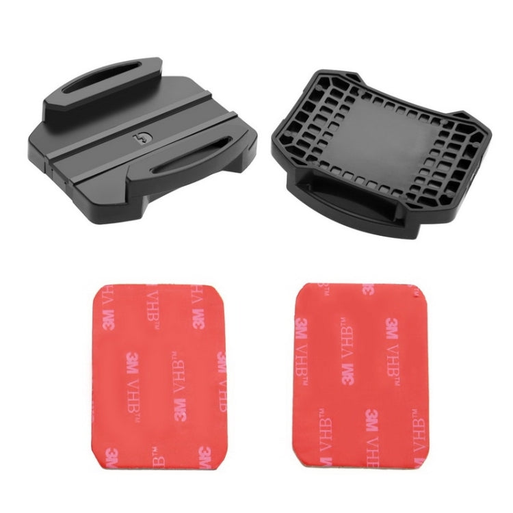 2 PCS Dazzne DZ-S3 Curved Surface Adhesive Mount Pack for Sony Action Camera