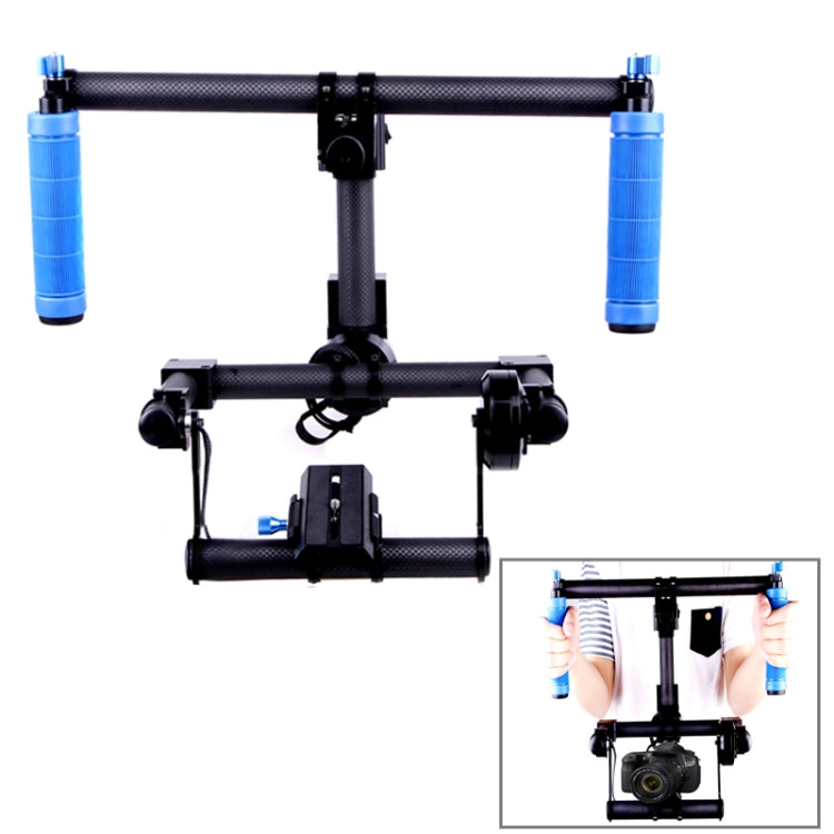 G-Stabilizer 2 Axis Brushless Camera Gimbal Video Stabilizer(Black)