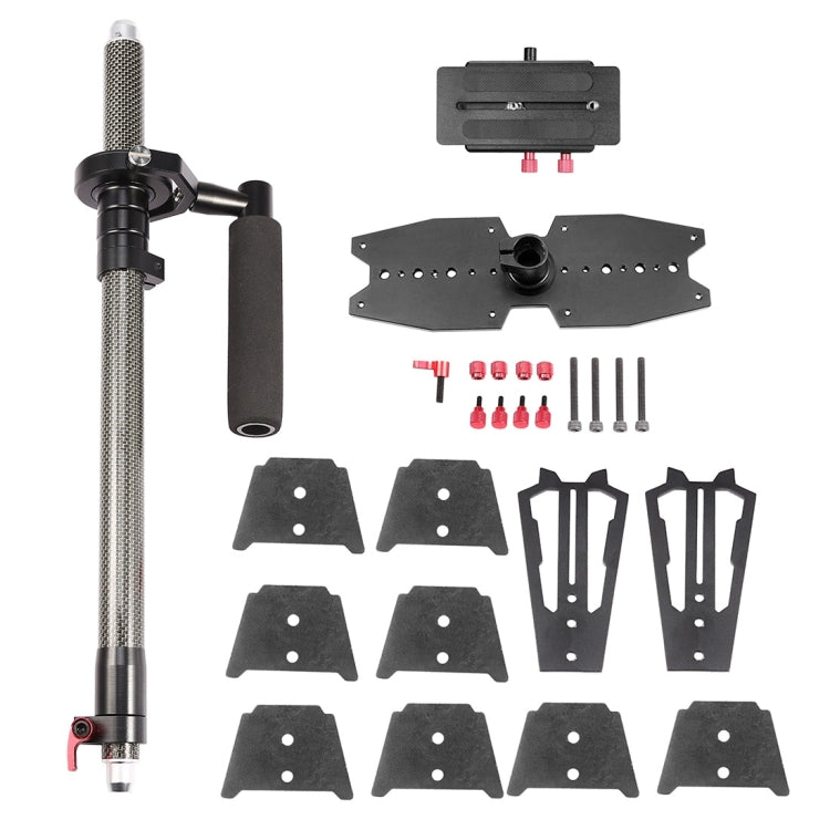 HD2000 Carbon Fiber Handheld Handy Table Stabilizer for Camera / Video Camcorder