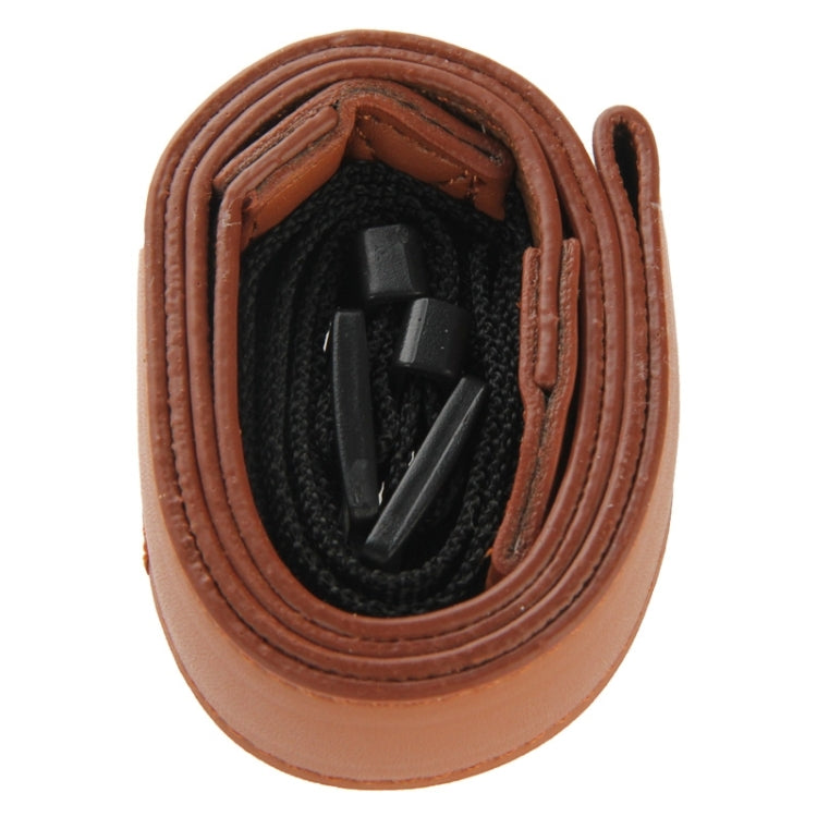 Retro Style Leather Bag with Lanyard for Nikon Coolpix A(Brown)