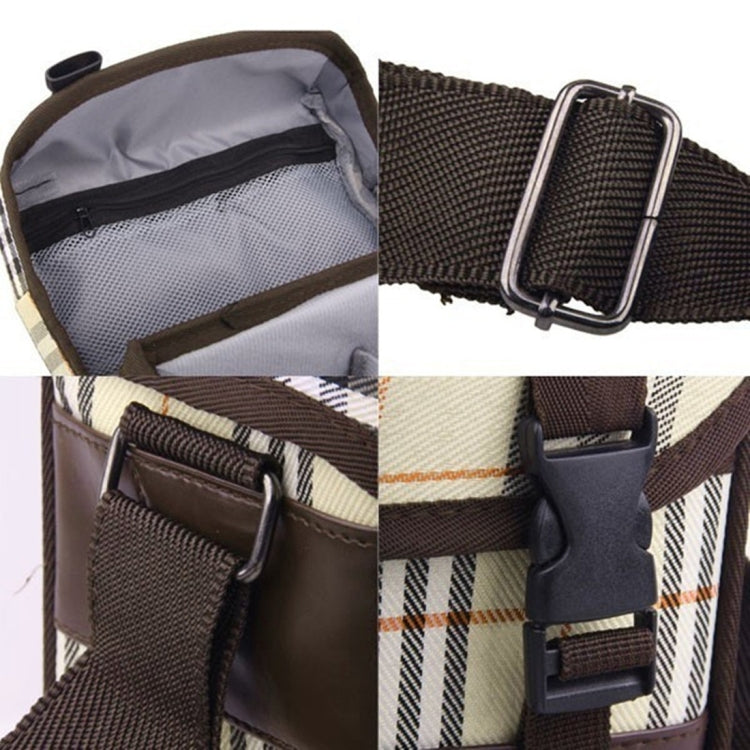 Digital Camera Shoulder Bag Canvas Carry Case for Nikon / Canon / Sony / SLR DSLR Lens