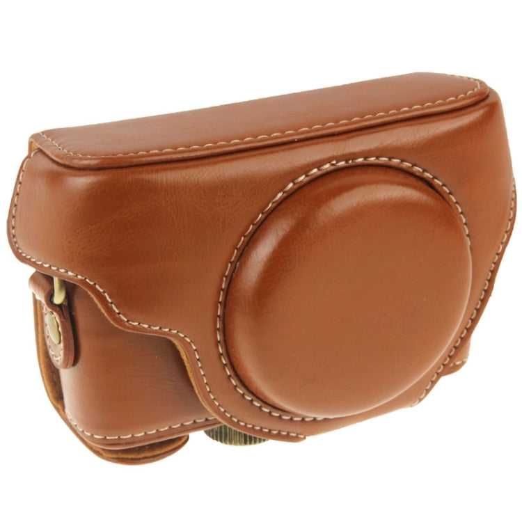 Retro Style PU Leather Camera Case Bag with Strap for Sony RX100 M3 / M4 / M5