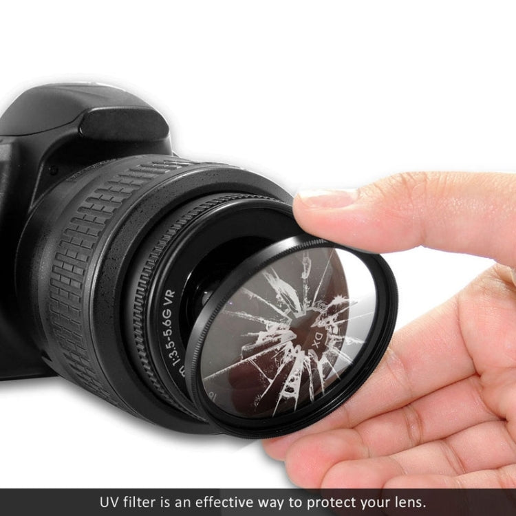 Universal Aluminum Alloy 82mm Polarizing CPL Filter for DSLR Camera Lens(Black)
