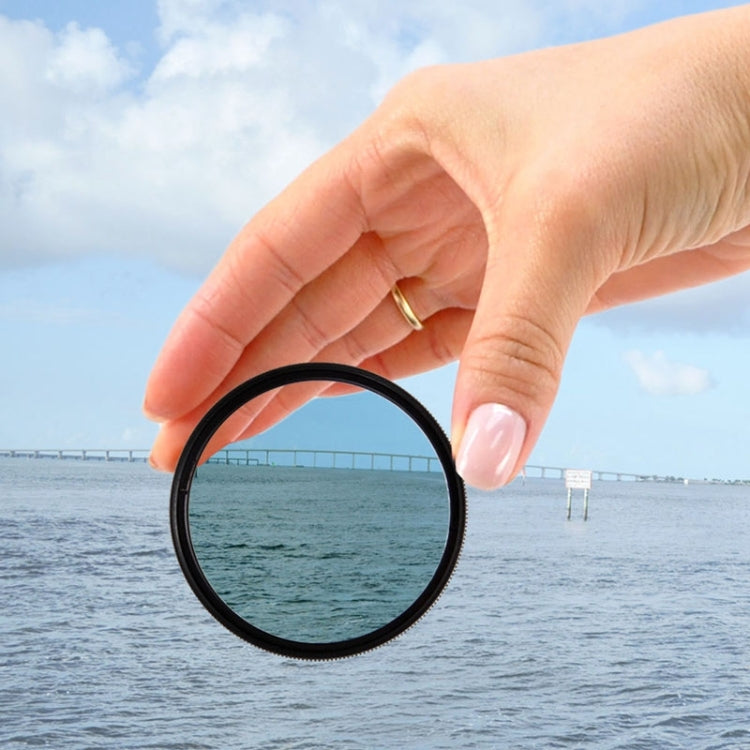 Aluminum Alloy 86mm Polarizing CPL Filter for DSLR Camera Lens(Black)