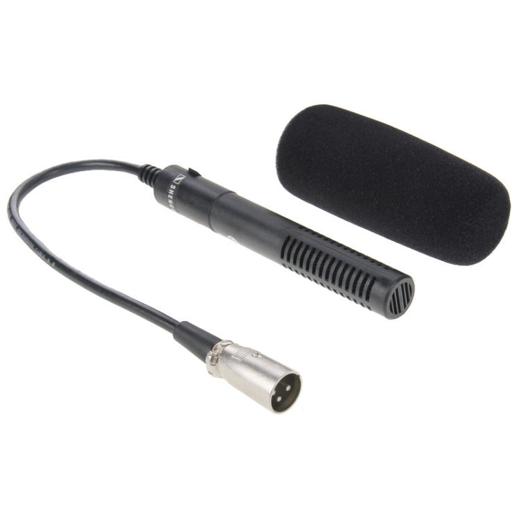 SG-103 Professional Interview Capacitance Microphone with Wind Shield for DSLR & DV Camcorder