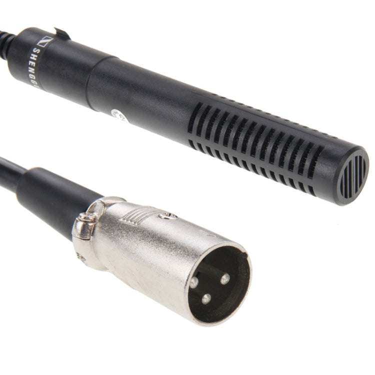 SG-103 Professional Interview Capacitance Microphone with Wind Shield for DSLR & DV Camcorder