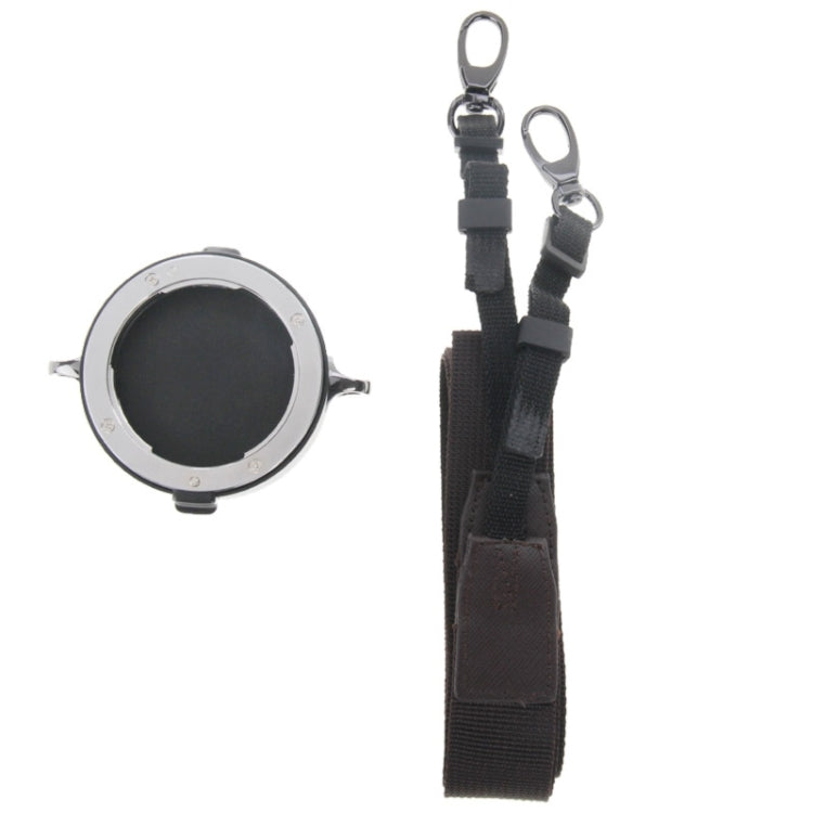 Quickly Safety Tool Exclusive Dual Lens Holder with Strap for Sony Camera(Black)