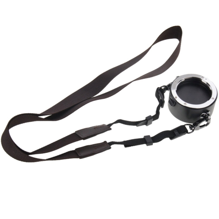 Quickly Safety Tool Exclusive Dual Lens Holder with Strap for Sony Camera(Black)