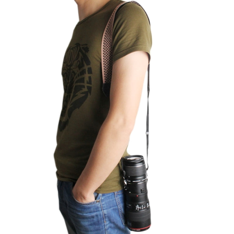 Quickly Safety Tool Exclusive Dual Lens Holder with Strap for Sony Camera(Black)