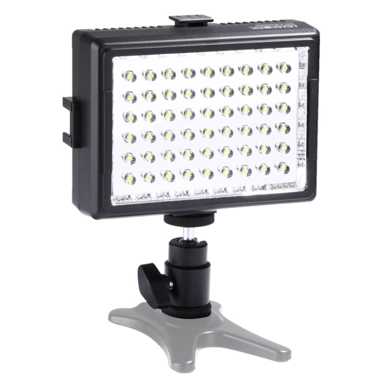 SK-LED54B High Intensity 6000 MCD 54 LED Video Light for Camera / Video Camcorder(Black)