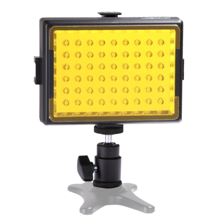 SK-LED54B High Intensity 6000 MCD 54 LED Video Light for Camera / Video Camcorder(Black)