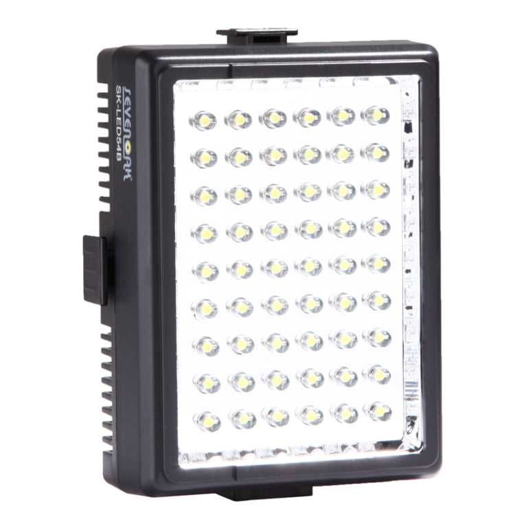 SK-LED54B High Intensity 6000 MCD 54 LED Video Light for Camera / Video Camcorder(Black)