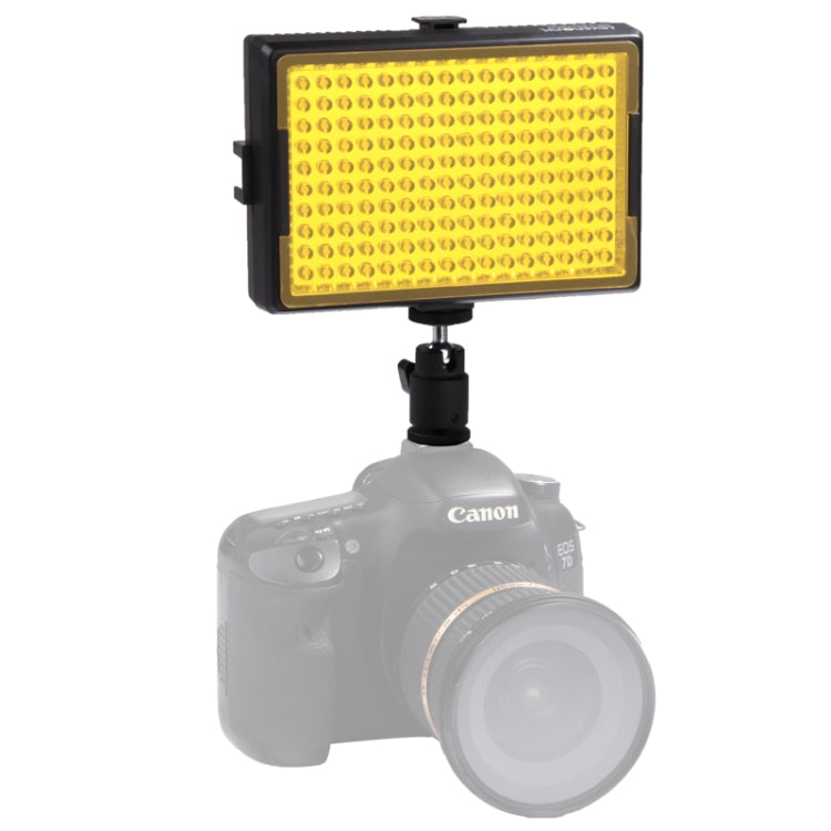 SK-LED160B High Intensity 6000 MCD 160 LED Video Light for Camera / Video Camcorder(Black)