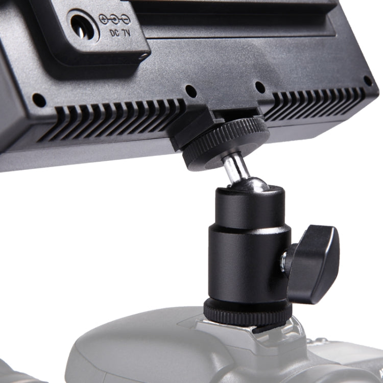 SK-LED160B High Intensity 6000 MCD 160 LED Video Light for Camera / Video Camcorder(Black)