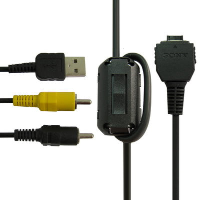 Digital Camera USB + AV Data Cable for SONY W50,W220ï¼Œ Lenght:1.35m