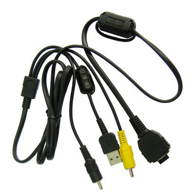 Digital Camera USB + AV Data Cable for SONY W50,W220ï¼Œ Lenght:1.35m