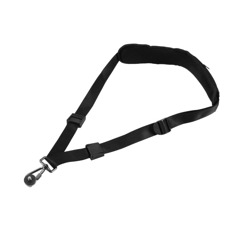 Quick Release Anti-Slip Soft Pad Nylon Single Shoulder Camera Strap with Metal Hook for SLR / DSLR Cameras(Black)