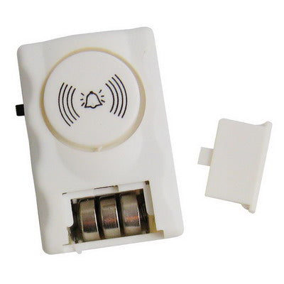 Wireless Door Entry Safety Security Sensor Alarm Chime Bell(White)