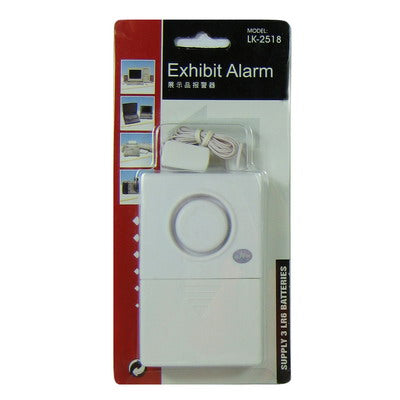 High Sensitivity Safe Guard Theft Exhibit Alarm Equipment(White)