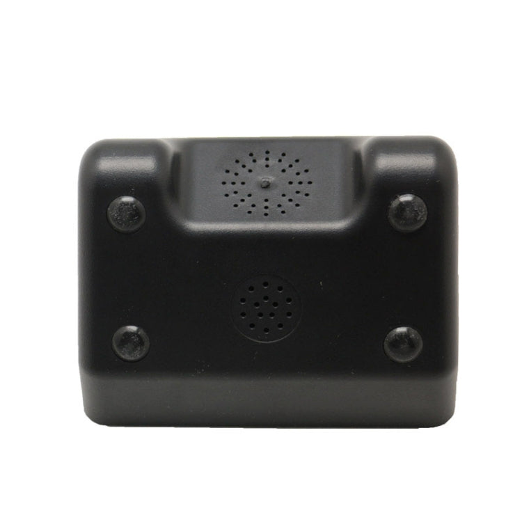 Home Security TV Deters Burglar Thief Prevention Device Built in LED Light, Support TF Card(Black)