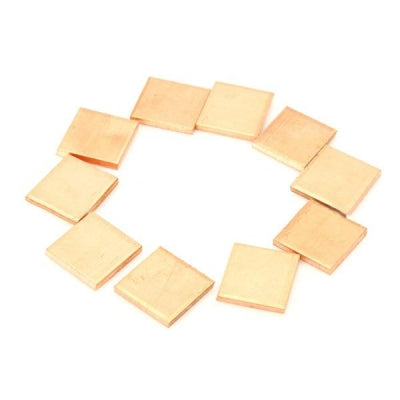 Heatsink Thermal Copper Plate Pad for HP DV2000 / HP DV3000 / HP DV9000 (10 Pcs in One Package, the Price is for 10 Pcs)
