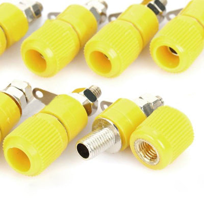 DIY Binding Post Terminals (20 Pcs in One Package, the Price is for 20 Pcs)(Yellow)