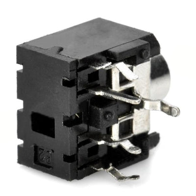 DIY 3.5mm Earphone Jack Connectors (100 Pcs in One Package, the Price is for 100 Pcs)(Black)
