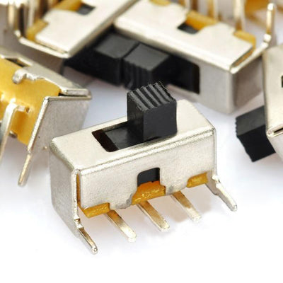 100 pcs S-12F23 0.3A Slide Switch for DIY Project