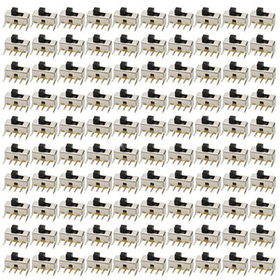 100 pcs S-12F23 0.3A Slide Switch for DIY Project