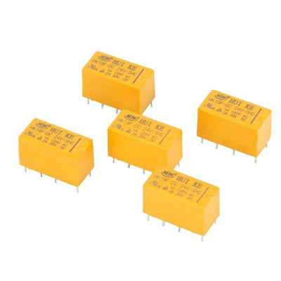 Power Relay for Communication Security (5 Pcs in One Package, the Price is for 5 Pcs)(Yellow)