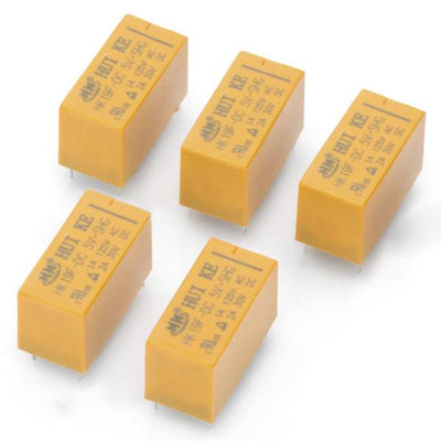 DC5V SHG 8-Pin Power Relay (5 Pcs in One Package, the Price is for 5 Pcs)(Yellow)