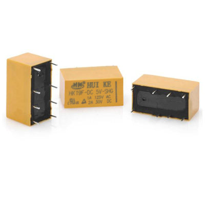 DC5V SHG 8-Pin Power Relay (5 Pcs in One Package, the Price is for 5 Pcs)(Yellow)