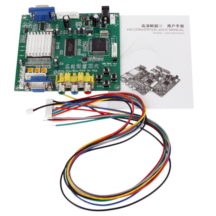 CGA EGA RGB To VGA GAME Video Converter Board 1 VGA Output Game Convert GBS8200
