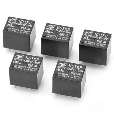 DC 24V SHG 5-Pin Power Relay (5 Pcs in One Package, the Price is for 5 Pcs)