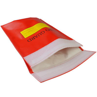 Fireproof LiPo Lithium Polymer Battery Safety Guard Bag, Size: 22.5x18x0.5cm