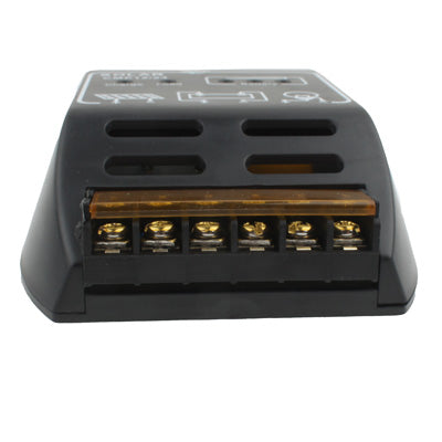 10A 12V/24V Portable Solar Panel Charger Controller DC(Black)
