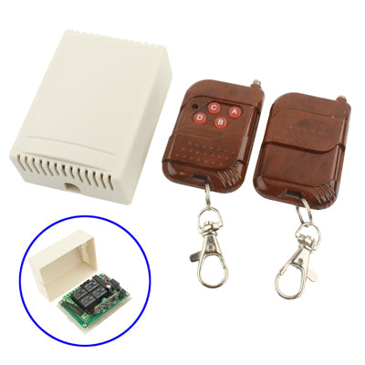 4CH RF Wireless Remote Control Transmitter & Receiver(White)