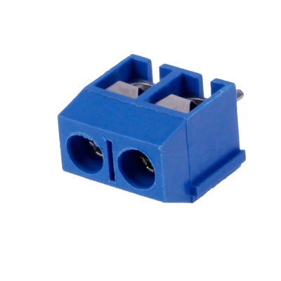 100 x 2 Pin Screw Terminal Block Connector 5mm Pitch
