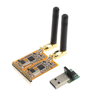 APC230 APC230-43 Wireless Digital Communication Module for Arduino+USB Adaptor 1800Meter(Yellow)