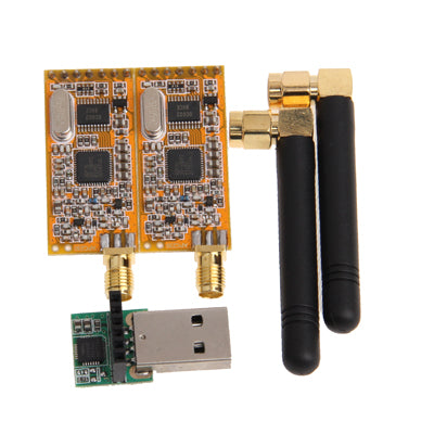 APC230 APC230-43 Wireless Digital Communication Module for Arduino+USB Adaptor 1800Meter(Yellow)