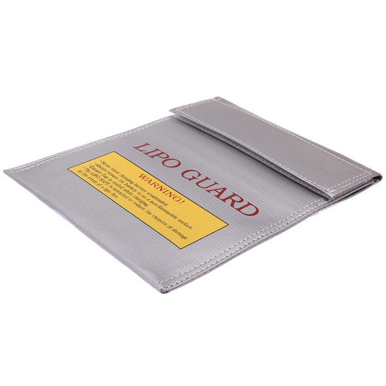 Fireproof LiPo Lithium Polymer Battery Safety Guard Bag, Size: 23cm x 18cm(Silver)