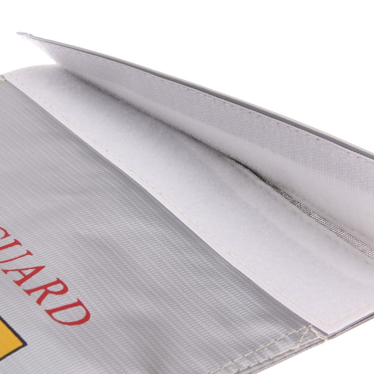 Fireproof LiPo Lithium Polymer Battery Safety Guard Bag, Size: 23cm x 18cm(Silver)