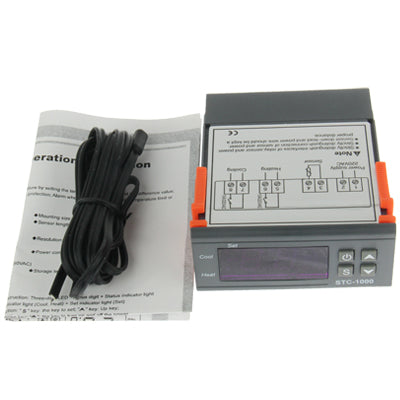 Temperature Controller Thermostat Aquarium STC1000 Incubator Cold Chain Temp