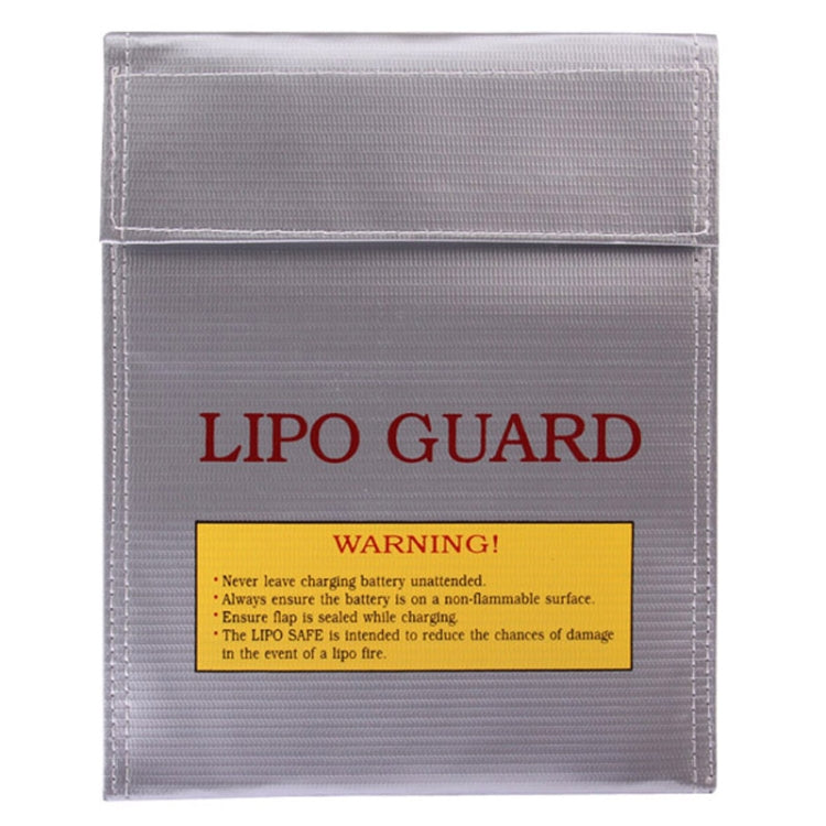 Fireproof LiPo Lithium Polymer Battery Safety Guard Bag, Size: 30cm x 23cm(Silver)