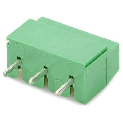 3-Pin Screw Terminal Block Connectors (20 Pcs in One Package, the Price is for 20 Pcs)(Green)