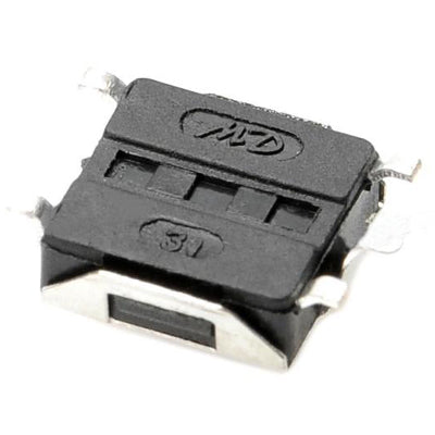 50 pcs DC 12V 50mA Mini Tact Switches, Size: 6 x 6 x 3.1mm