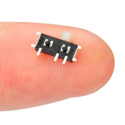 50 pcs MK-12C02 Mini Slide Switches, Size: 7 x 5 x 1mm