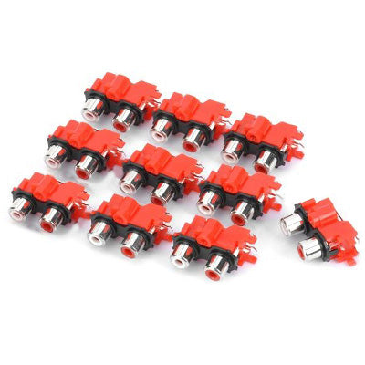 Replacement Audio RCA Chassis Connectors (10 Pcs in One Package, the Price is for 10 Pcs)