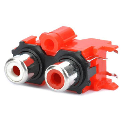 Replacement Audio RCA Chassis Connectors (10 Pcs in One Package, the Price is for 10 Pcs)