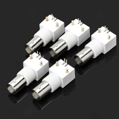 TV BNC Female Plug Adapter Connectors (5 Pcs in One Package, the Price is for 5 Pcs)